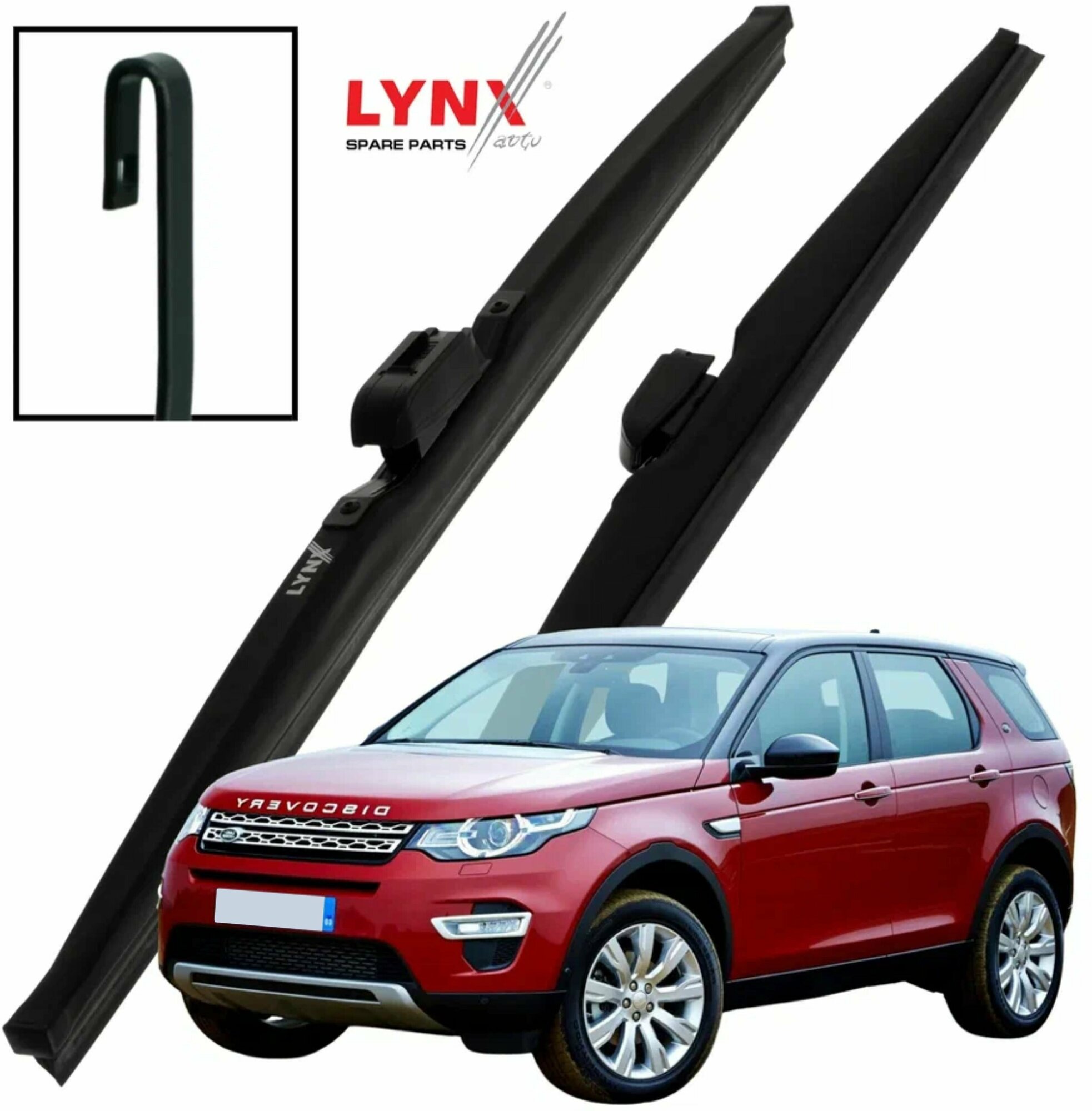 Дворники Land Rover Discovery Sport (1) L550 Ленд Ровер Дискавер Спорт 2014 2015 2016 2017 2018 2019 Щетки стеклоочистителя зимние 650мм-500мм к-т 2шт