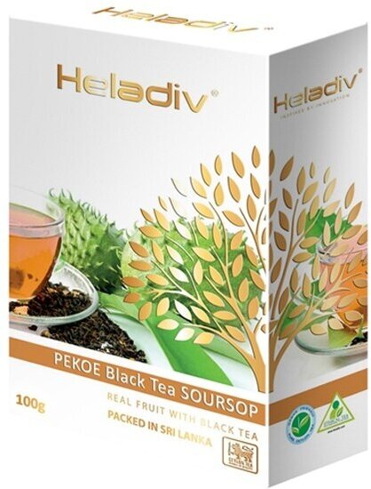 Чай черный Heladiv SOURSOP 100 г