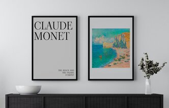 Набор плакатов "Клод Моне " / Формат А4 / 2 шт. (21х30 см) / Набор интерьерных постеров