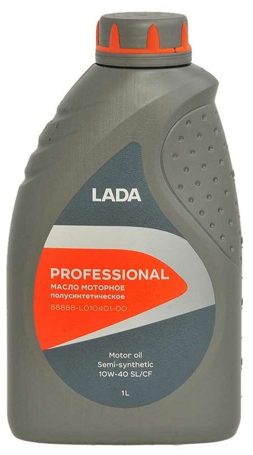 LADA Масло Моторное Lada Professional 10w-40 Полусинтетическое 1 Л 88888r01040100