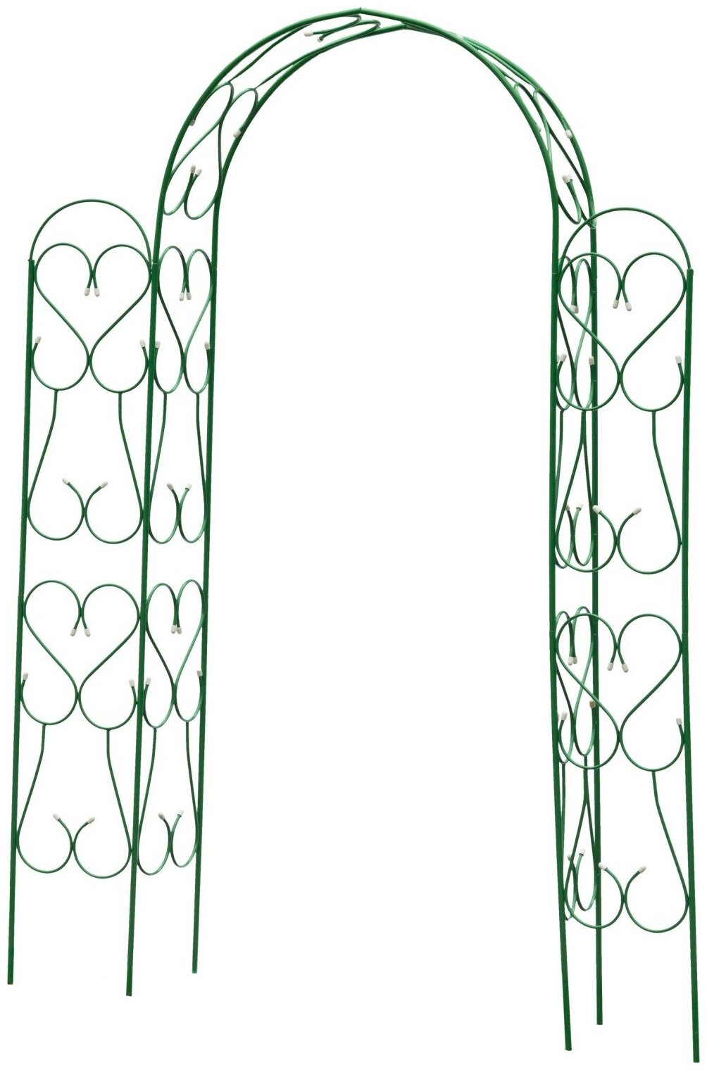 GRINDA ампир, 240 х 120 х 36 см, угловая, разборная, стальная, декоративная арка (422253)