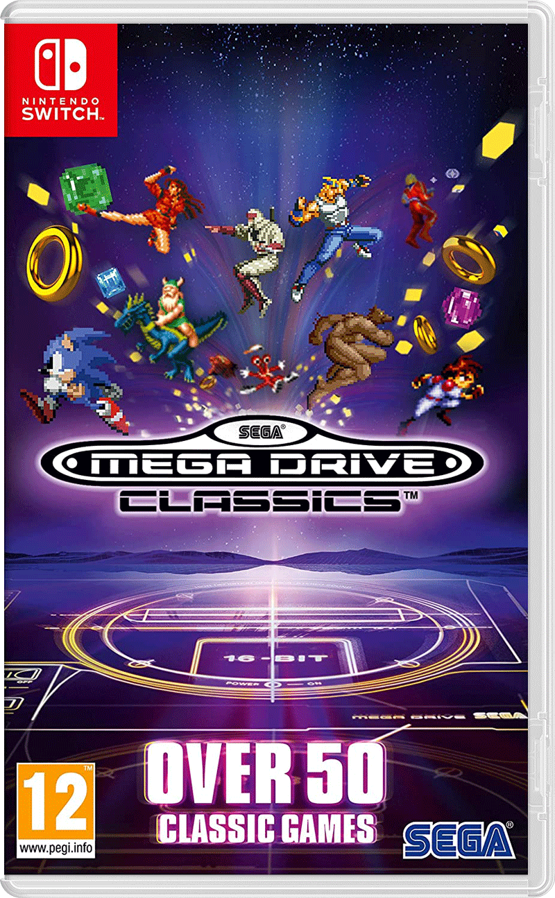 SEGA Mega Drive Classics [Nintendo Switch, английская версия]