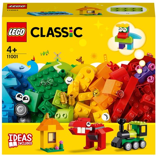 Конструктор LEGO Classic 11001 Кубики и идеи, 123 дет. конструктор lego classic 11009 кубики и освещение 441 дет