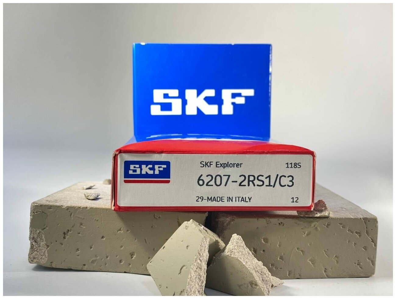 Подшипник SKF 6207-2RS1/C3 С тепловым зазором. Италия