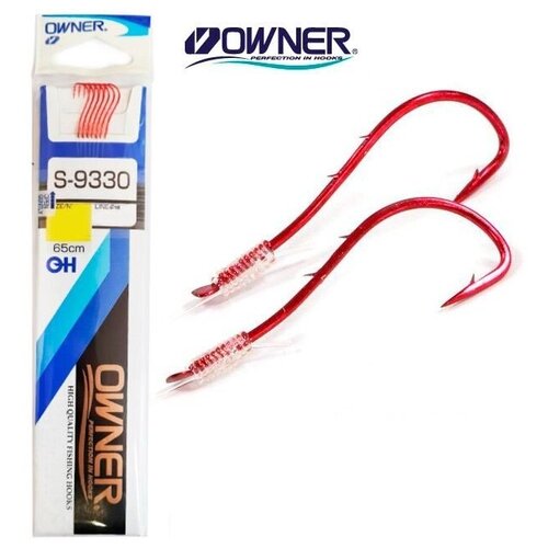 Крючок с поводком Owner S-9330 08-0.25