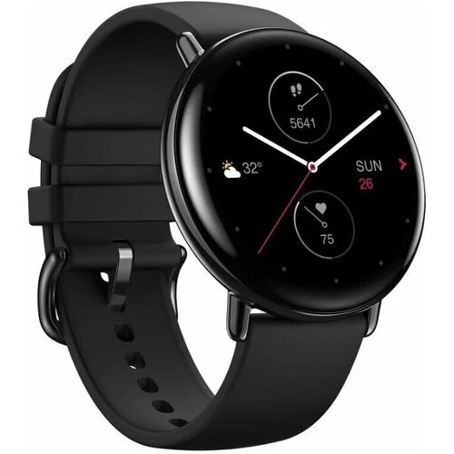 xiaomi умные часы amazfit zepp e square a1958 deep sea blue eu a1958 dsb eu Смарт-часы XIAOMI Zepp E Circle Onyx Black