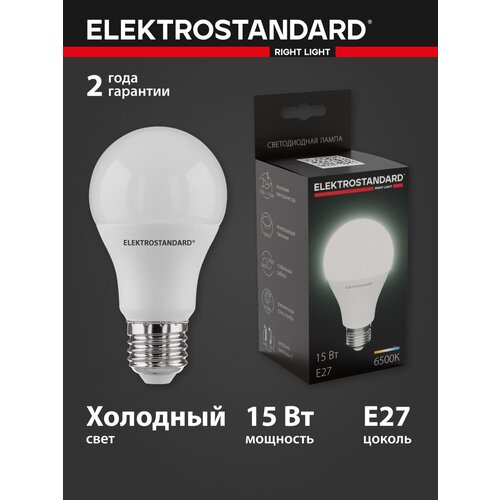 Светодиодная лампа A65 15W 6500K E27 Elektrostandard Classic LED D 15W 6500K E27 (BLE2726)