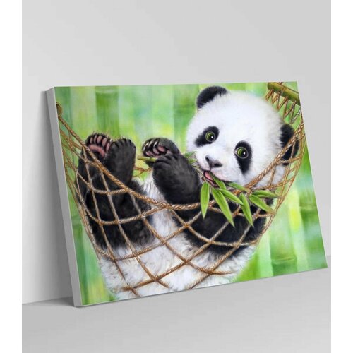 Алмазная мозаика Панда 30х40