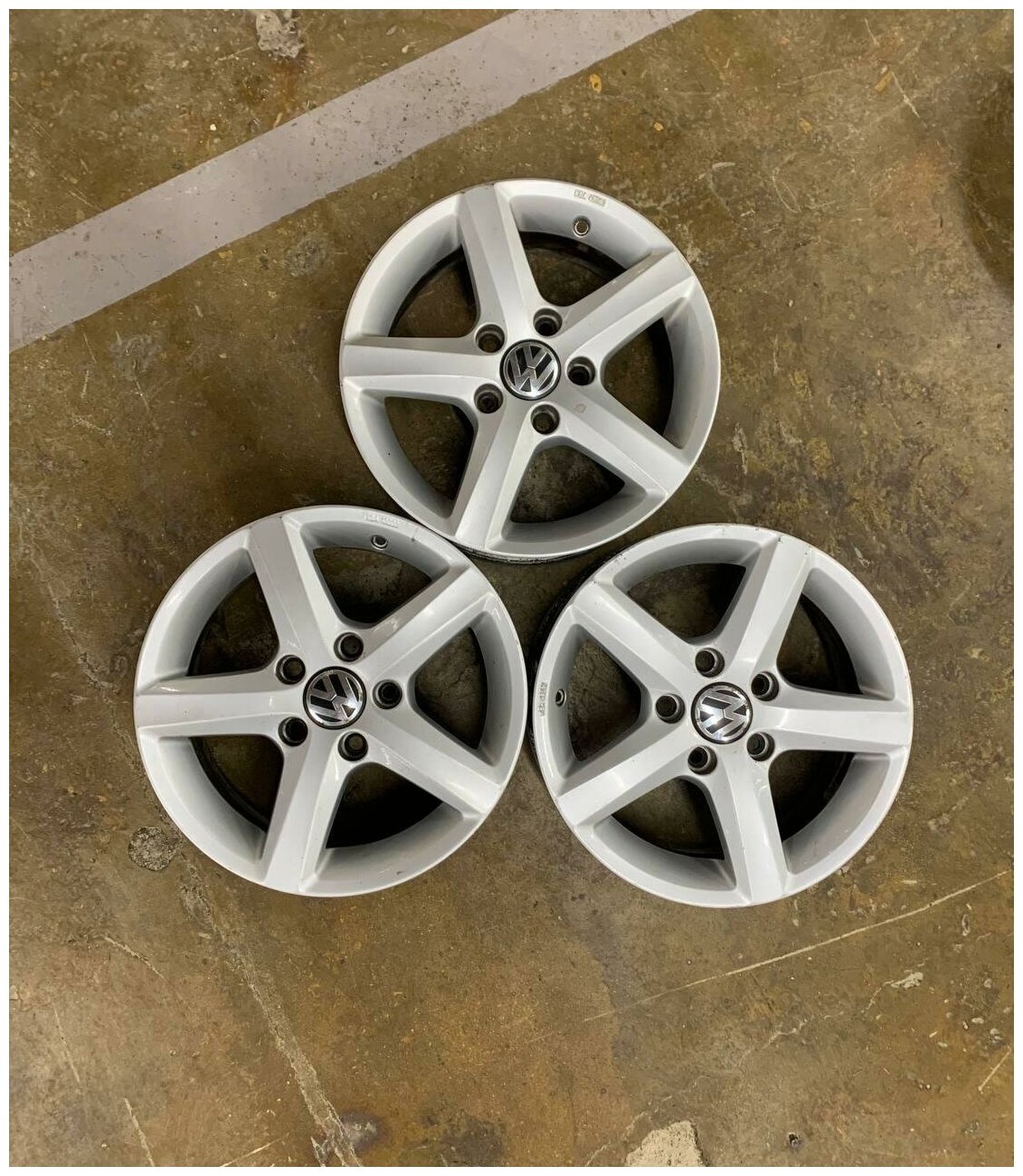 Колесные диски Volkswagen 6xR15/5x112 57.1 (оригинал)