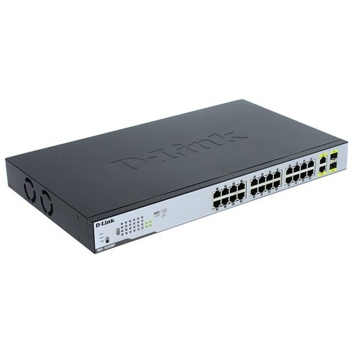 Коммутатор D-Link DGS-1026MP, количество портов: 24x1 Гбит/с (DGS-1026MP/A1A)