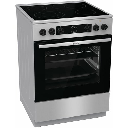 Электрическая плита (60 см) Gorenje GEC6C60XA