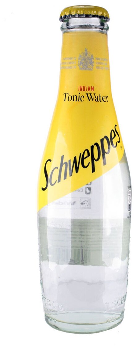 Schweppes Indian Tonic, 200мл стекло, 1шт, Великобритания