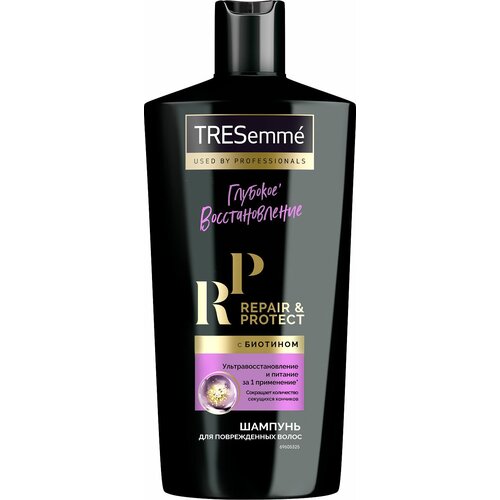 Шампунь для волос Tresemme Repair and Protect, восстанавливающий, с биотином, 650 мл