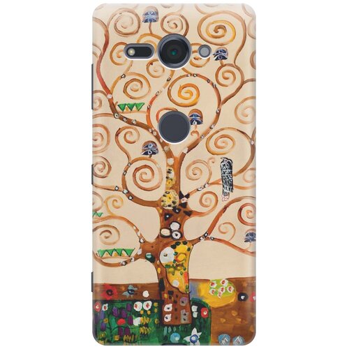 фото Cиликоновый чехол на sony xperia xz2 compact / сони иксперия икс зет 2 компакт с принтом "климт" gosso