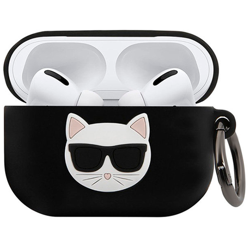 Чехол Karl Lagerfeld Silicone Case (KLACAPSILCHBK) для AirPods Pro (Black)