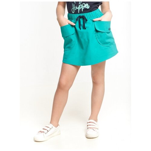 Юбка для девочек Mini Maxi, модель 6418, цвет зеленый, размер 116