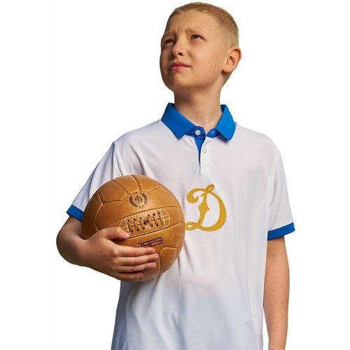 фото Футболка фк динамо москва, размер 110, белый