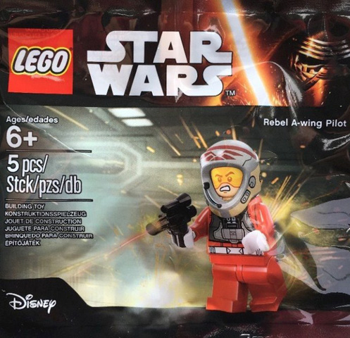 Конструктор LEGO Star Wars 5004408 Пилот А-крылого истребителя, 5 дет.