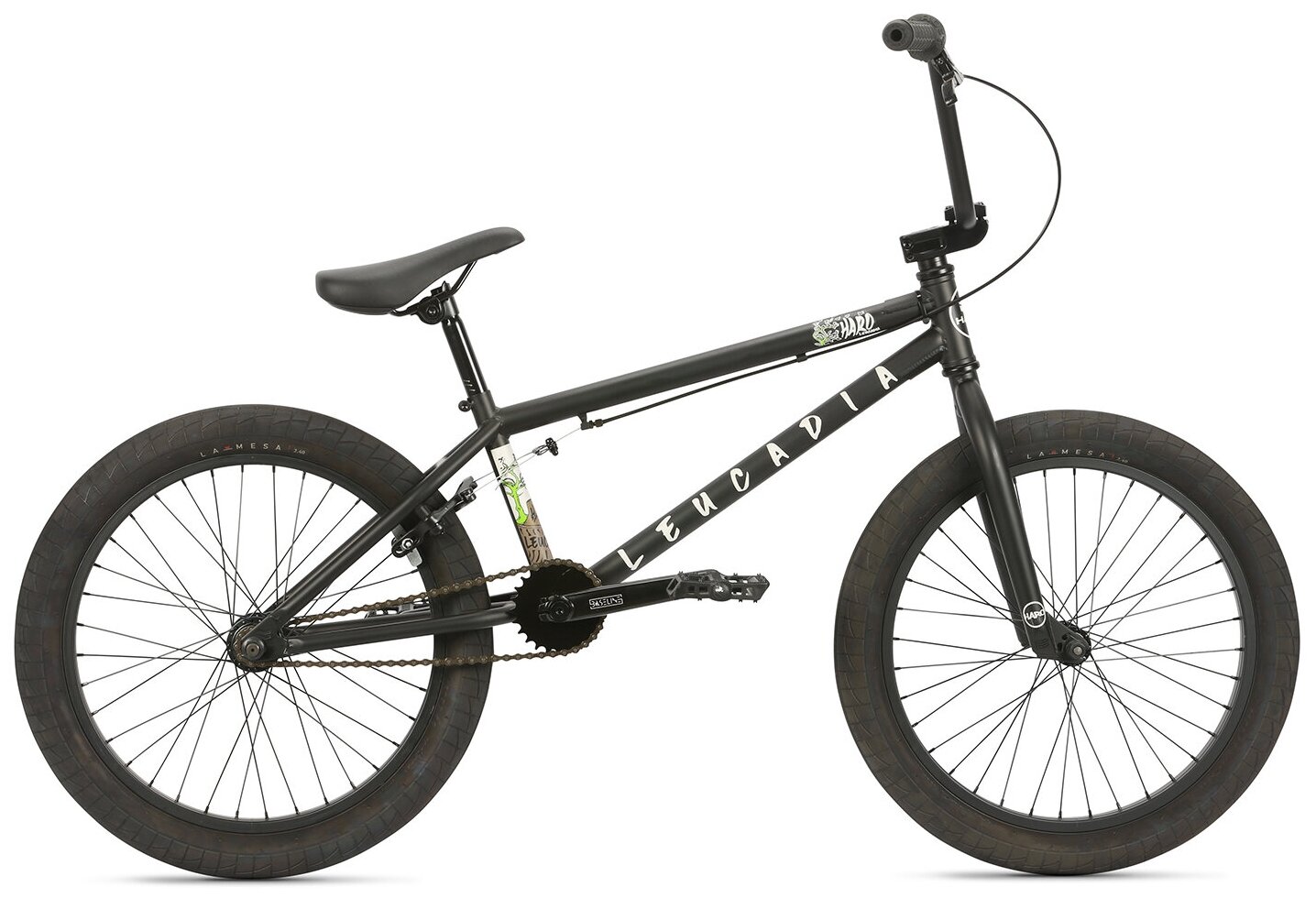 BMX велосипед Haro Leucadia (2022) черный 20.5"