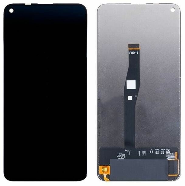 Дисплей для телефона Huawei Honor 20 Pro/20, YAL-L21/YAL-L41, в сборе с тачскрином, черный, 1 шт