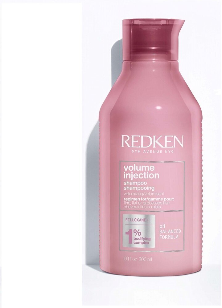 Redken Volume Injection Shampoo - Редкен Вольюм Инджекшн Шампунь для объёма и плотности волос, 300 мл -