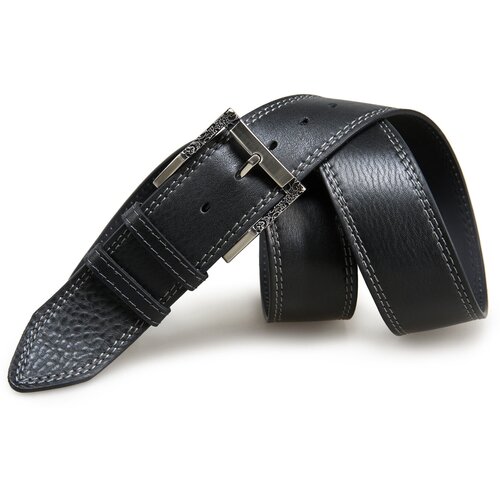 фото Ремень olio rosti, размер 115, черный