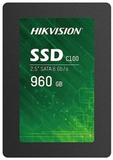 SSD диски Hikvision C100 2,5" 960GB SATAIII 3D TLC HS-SSD-C100/960G