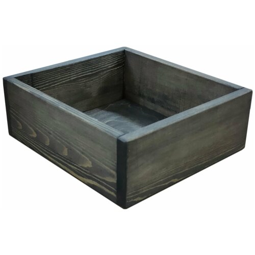 Деревянный ящик ZELwoodBOX, 36,5х30х10,4 см, венге