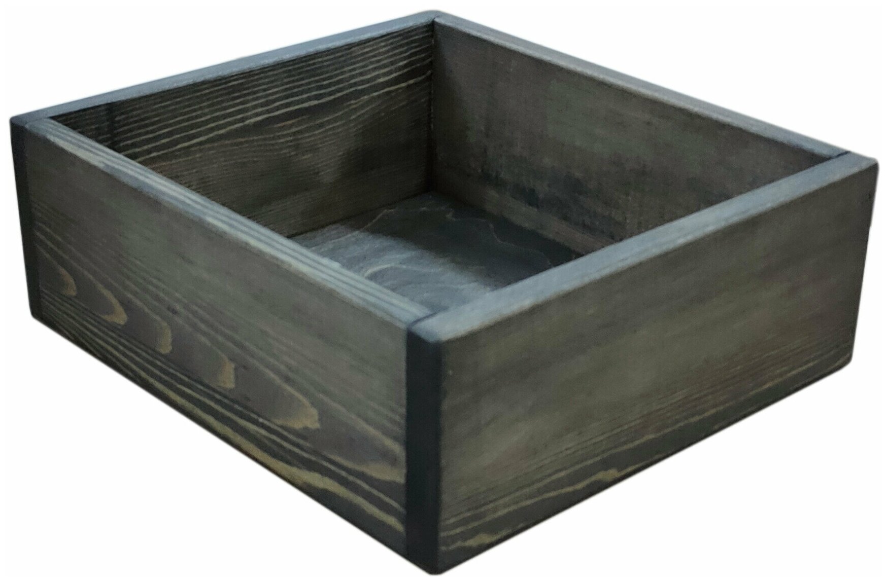 Деревянный ящик ZELwoodBOX, 36,5х30х10,4 см, венге - фотография № 1