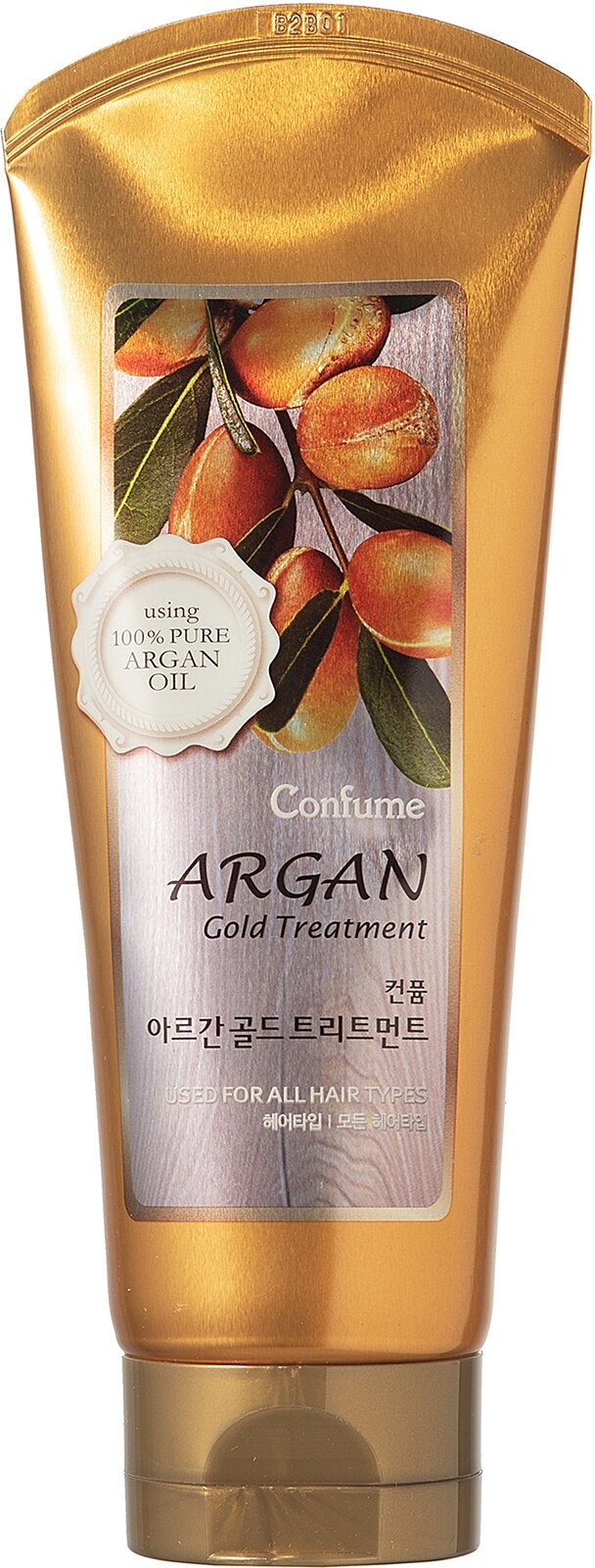 CONFUME Маска для волос Confume Argan Gold Treatment, 200 мл