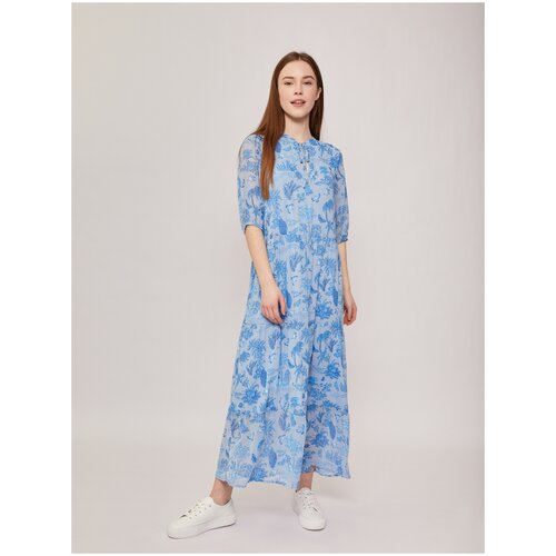 фото Платье zolla. размер l, 51 light blue (светло-голубой)