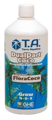 Удобрение Terra Aquatica DualPart Coco Grow 1 л - фотография № 1