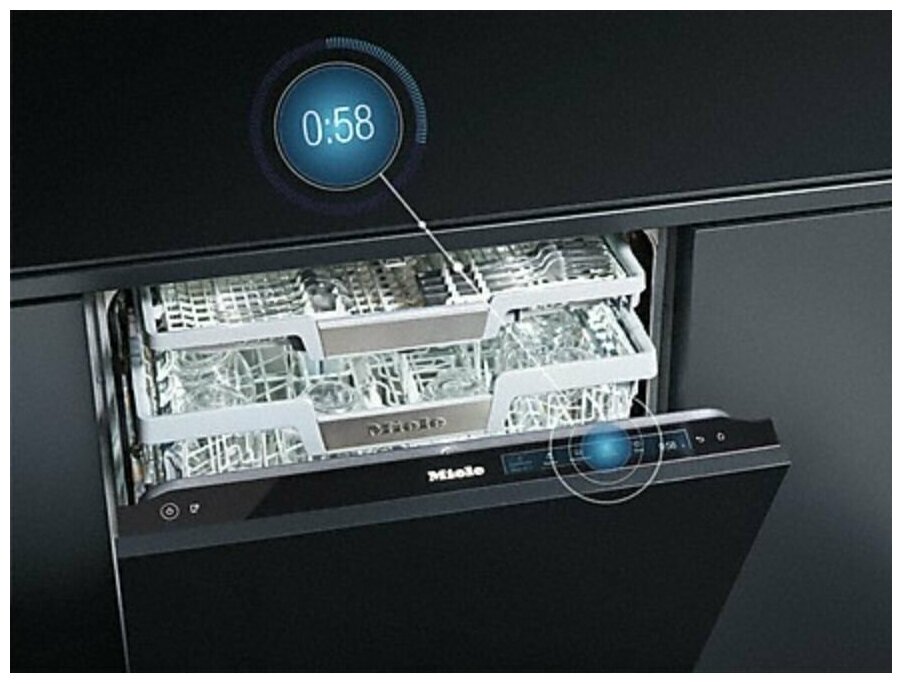 Встраиваемая посудомоечная машина Miele - фото №6