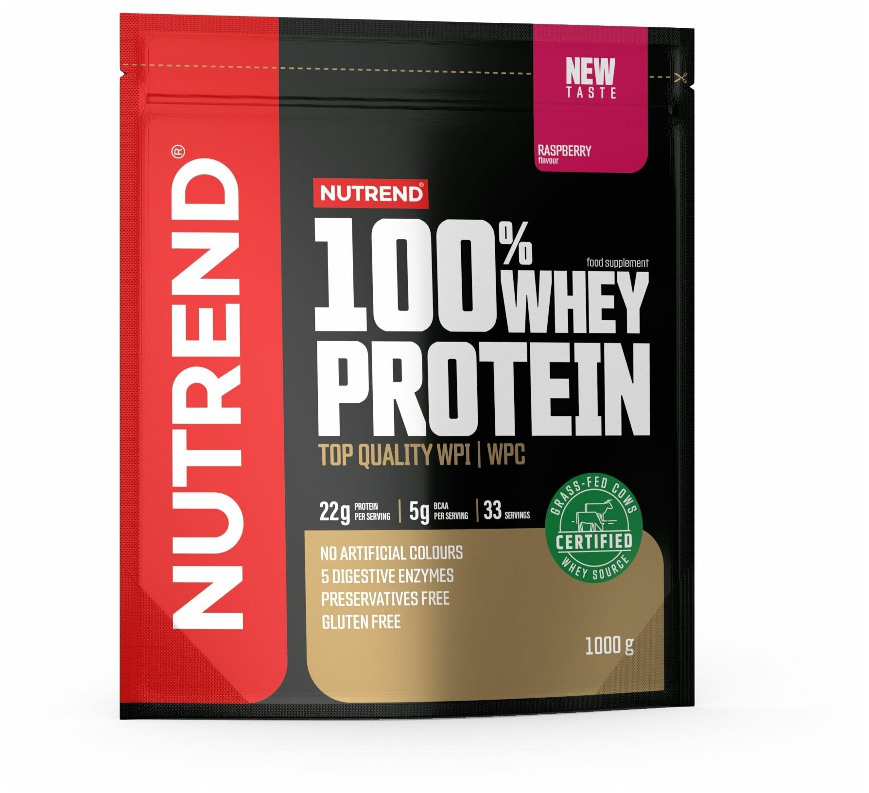   +  100% WHEY PROTEIN 1000g Nutrend, : 