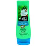 Vatika кондиционер Naturals Coconut & Castor Объём и толщина - изображение