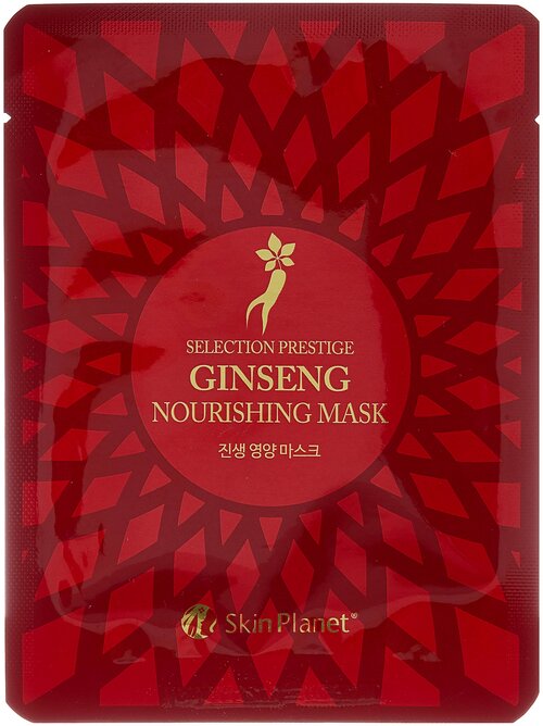 Skin Planet тканевая маска Skin Planet Selection Prestige Ginseng Nourishing Mask, 25 г