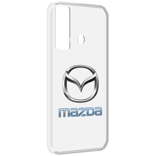 Чехол MyPads mazda-мазда-4 мужской для Tecno Camon 17 задняя-панель-накладка-бампер