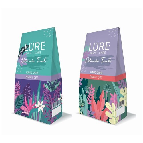 Подарочный набор LURE DELICATE TOUCH BIO-крем для рук + BIO-крем для рук Комплексный уход 75 мл 4752171014053