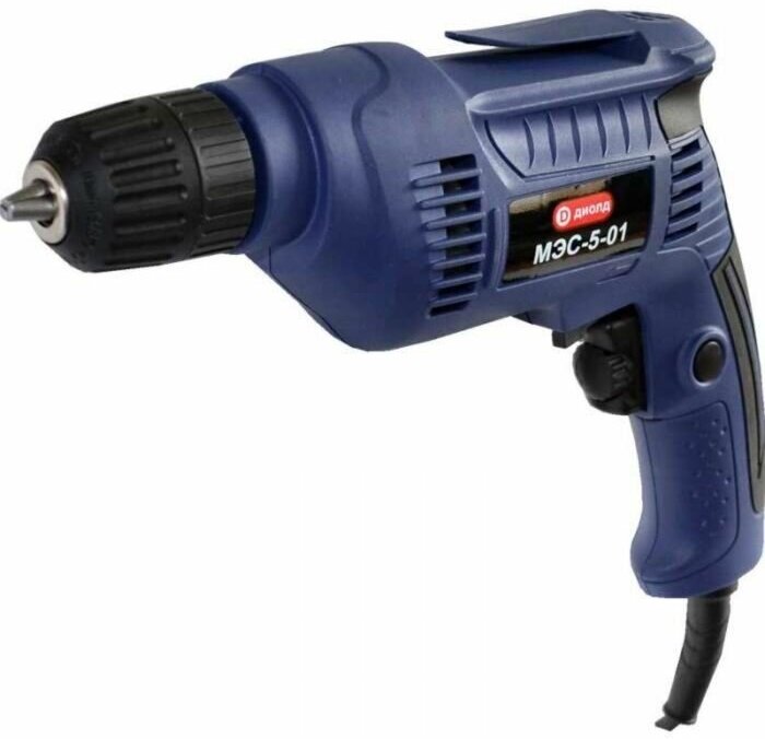 фото Дрель 'диолд' МЭС-5-01, 550 Вт, БЗП, 2500 об/мин, патрон 10 мм