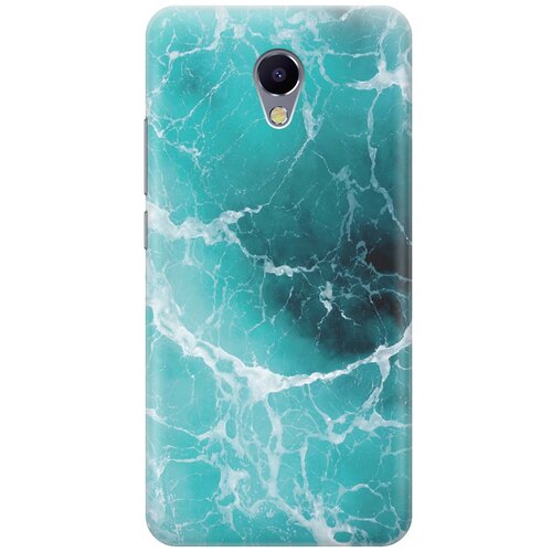 фото Cиликоновый чехол на meizu m5 note / мейзу м5 ноут с принтом "лазурный океан" gosso