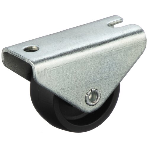 Комплект мебельных колес Tellure Rota 325301 из 4-х неповоротных, диаметр 30мм, грузоподъемность 20кг, полиамид