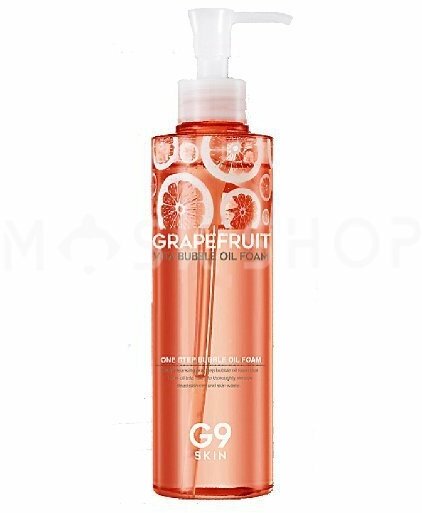 Пенка-масло для умывания с экстрактом грейпфрута G9SKIN Grapefruit Vita Bubble Oil Foam