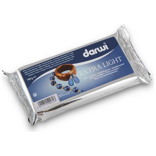 Модельная масса DARWI-EXTRA LIGHT легковесная плавающая белая 160г 340₽