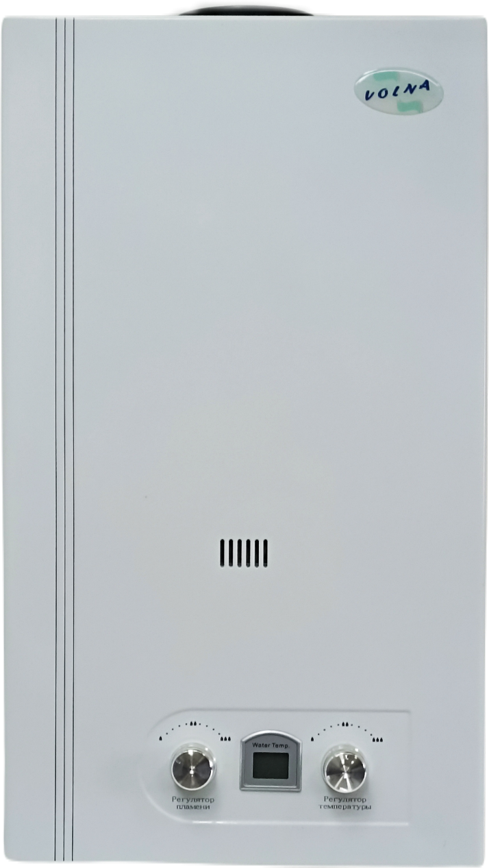 Проточный газовый водонагреватель Volna JSD-20C-G1, 10л/мин, усиленный теплообменник - фотография № 2