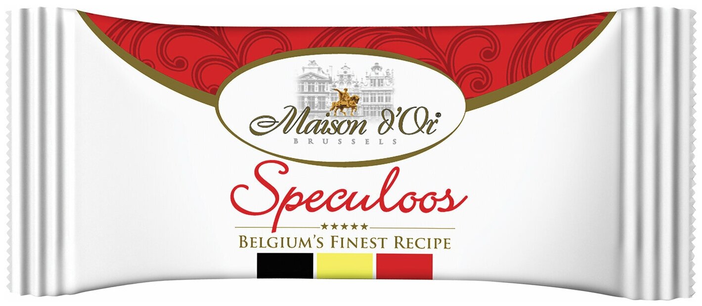 Печенье MAISON D'OR Speculoos в индивидуальной упаковке, 50 штук, карамелизированное, 300 г - фотография № 4