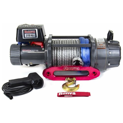 Лебедка Runva EWB 20000 USR, 9070 кг, 12V, синтетический трос