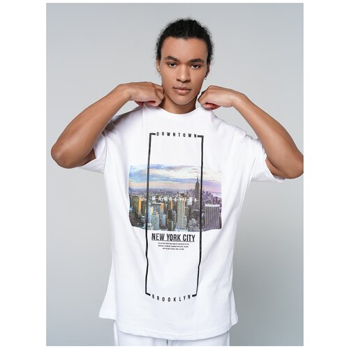 фото Футболка с кор.рукавом твое 79814 размер l, белый, men