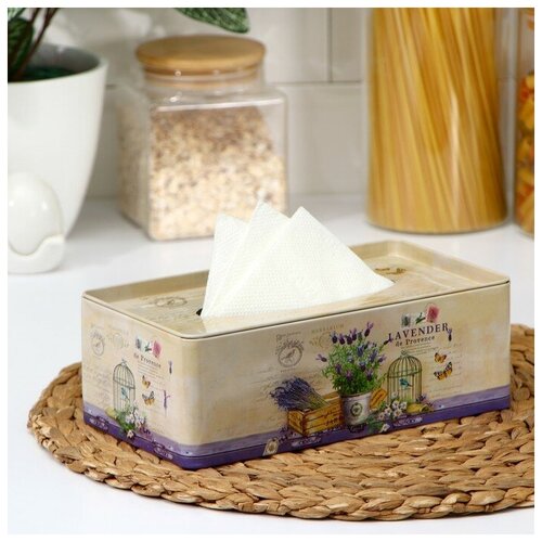 Подставка для салфеток Лаванда 2151272 см 598₽