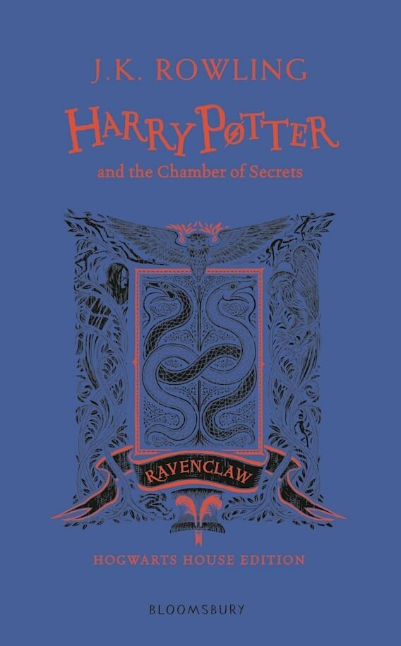 J.K. Rowling. Harry Potter and the Chamber of Secrets - Ravenclaw Edition J.K.Rowling Гарри Поттер и Тайная комната-Когтевран Д. К. Роулинг/Книги на