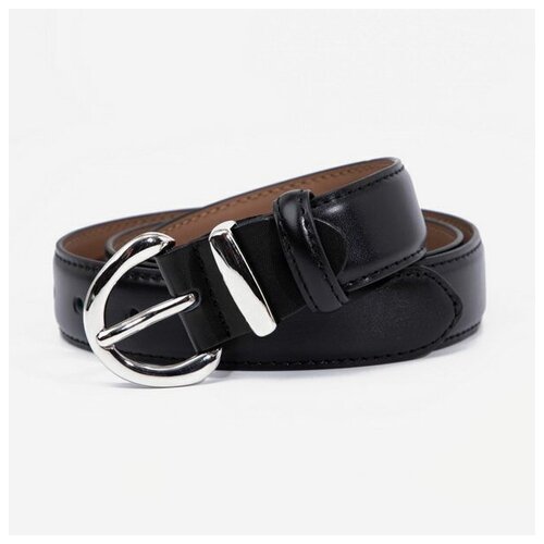 фото Ремень сима-ленд, размер 105, черный сима-лэнд